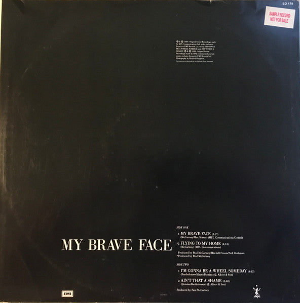 Paul McCartney : My Brave Face (12")