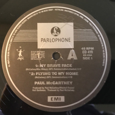 Paul McCartney : My Brave Face (12")