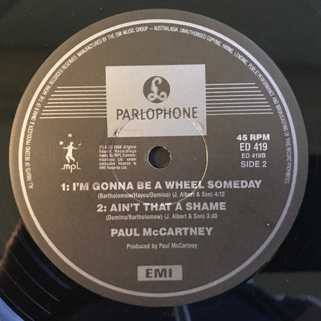 Paul McCartney : My Brave Face (12")