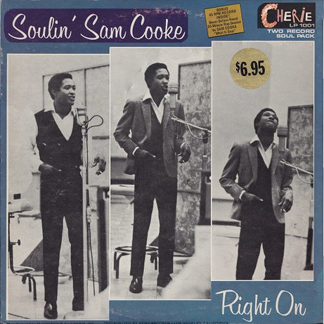 Sam Cooke : Soulin' Sam Cooke - Right On (2xLP, Comp)