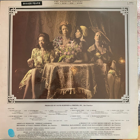 The Pointer Sisters* : The Pointer Sisters (LP, Album, Gat)