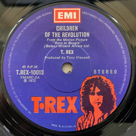T. Rex : Children Of The Revolution (7", Single, RE)