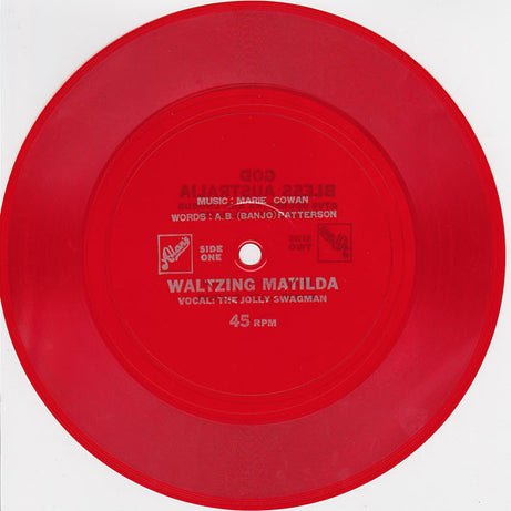 The Jolly Swagman / GTV-9 Orchestra & Choir, Neil Williams : Waltzing Matilda / God Bless Australia (Flexi, 7", Single, Red)