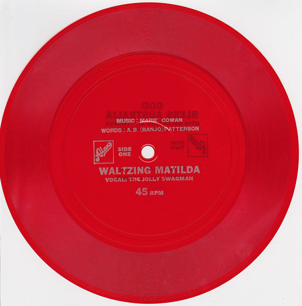 The Jolly Swagman / GTV-9 Orchestra & Choir, Neil Williams : Waltzing Matilda / God Bless Australia (Flexi, 7", Single, Red)