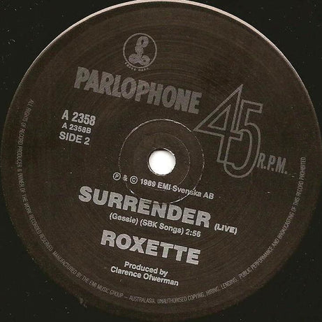 Roxette : Dangerous (7", Single)