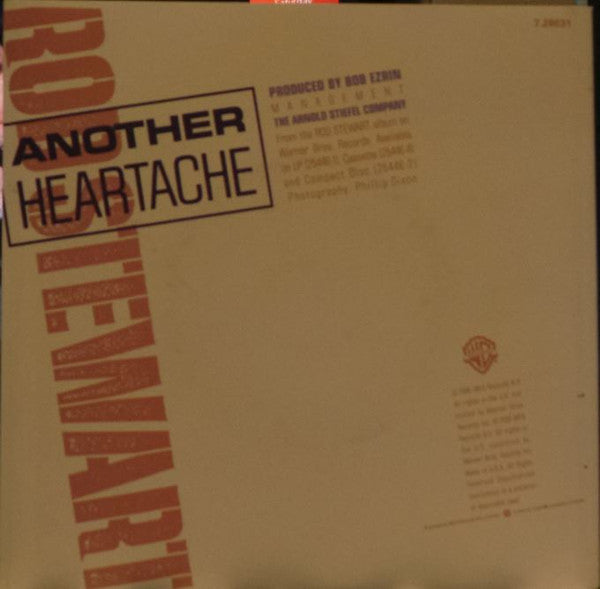 Rod Stewart : Another Heartache (7", Single)