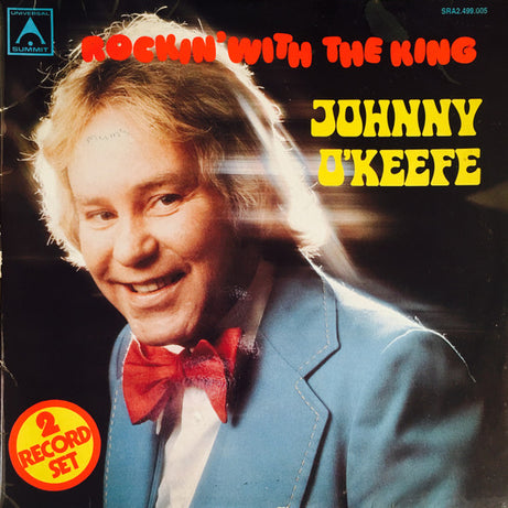 Johnny O'Keefe : Rockin' With The King (2xLP, Comp)