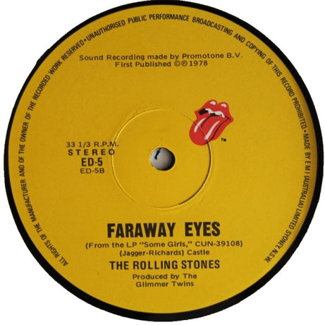 The Rolling Stones : Miss You (12", Single)