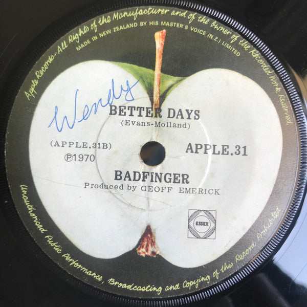 Badfinger : No Matter What (7", Single)