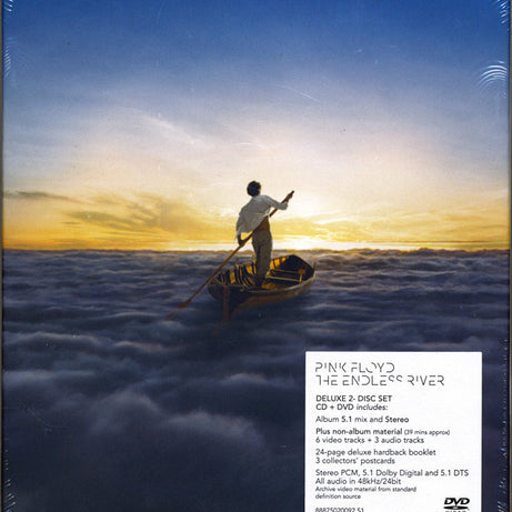Pink Floyd : The Endless River (CD, Album + DVD-V, Multichannel, NTSC + Box, Dlx)