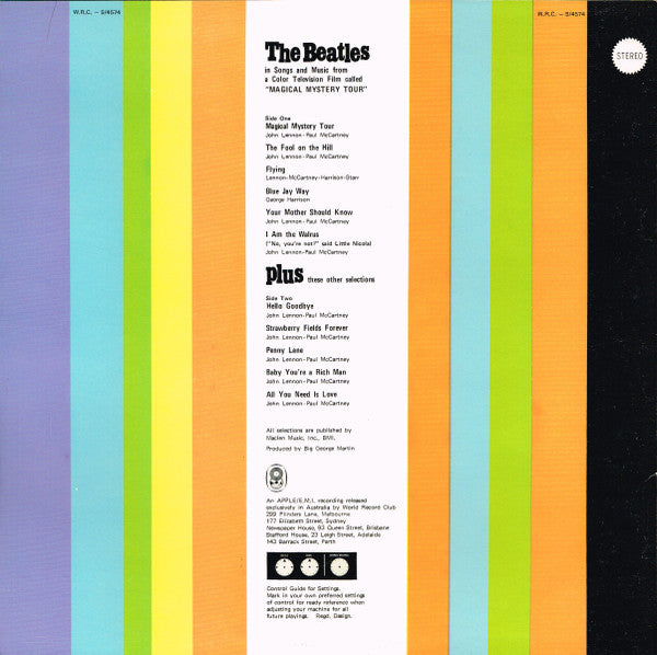 The Beatles : Magical Mystery Tour And Other Splendid Hits (LP, Comp, Club, RE)