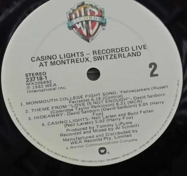 Various : Casino Lights (LP, Album)