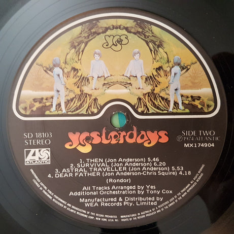 Yes : Yesterdays (LP, Comp)
