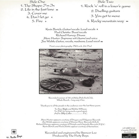 The Party Boys (3) : You Need Professional Help (LP, Album)