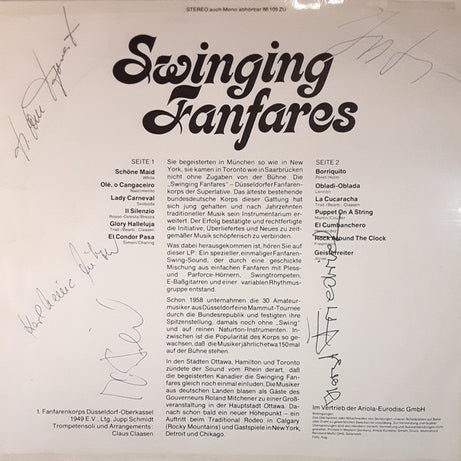 Swinging Fanfares : Swinging Fanfares (LP)