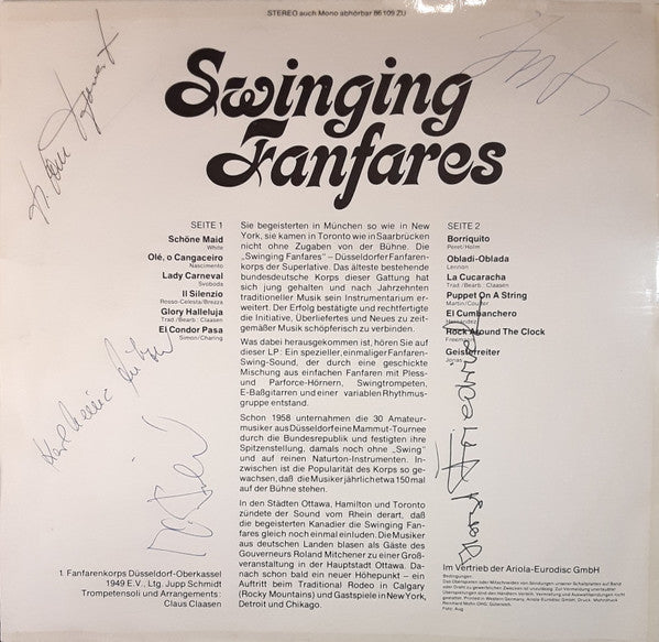 Swinging Fanfares : Swinging Fanfares (LP)