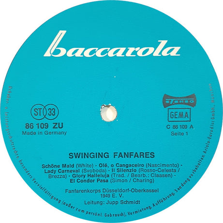 Swinging Fanfares : Swinging Fanfares (LP)