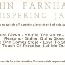 John Farnham : Whispering Jack (Cass, Album, Dol)
