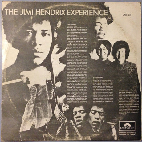 The Jimi Hendrix Experience : Are You Experienced? (LP, Album, RE)