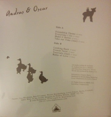 Andras Fox & Oscar Key Sung : Café Romantica (LP, Album)