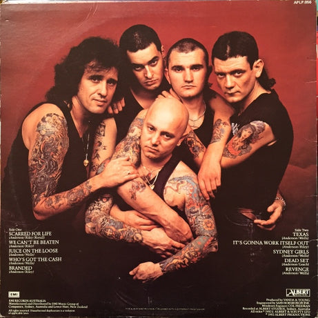 Rose Tattoo : Scarred For Life (LP, Album, RE)