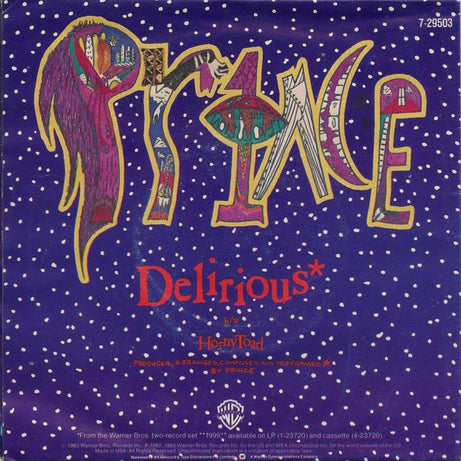 Prince : Delirious (7", Single, Pos)