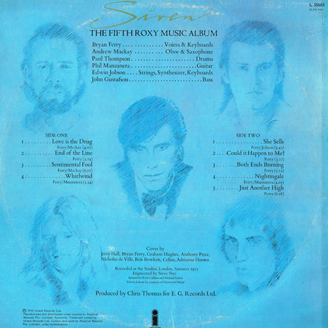 Roxy Music : Siren (LP, Album)