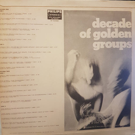 Various : Decade Of Golden Groups (2xLP, Comp)
