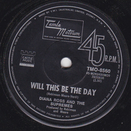 Diana Ross And The Supremes* : Love Child  (7", Mono, 3rd)