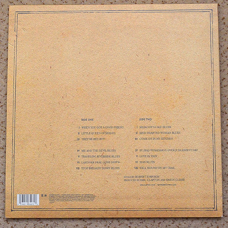 Eric Clapton : Me And Mr Johnson (LP, Album, RE, Gat)