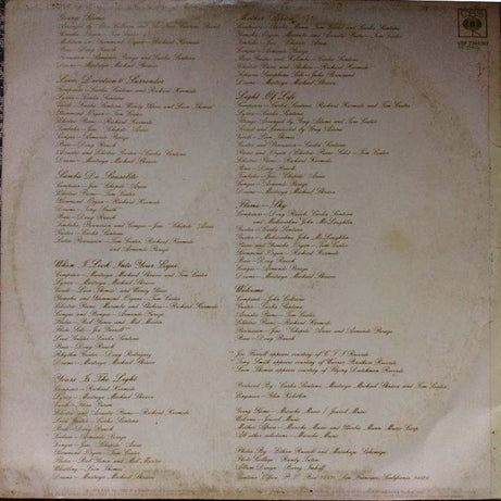 Santana : Welcome (LP, Album, M/Print)