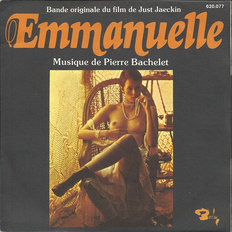 Pierre Bachelet : Emmanuelle (Bande Originale Du Film) (7", Single, Mono, RP)