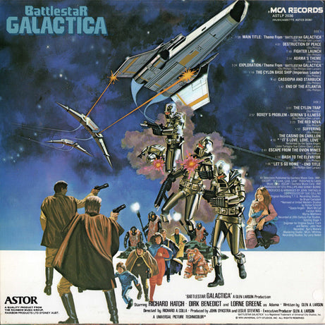 Various : Battlestar Galactica (Original Soundtrack) (LP, Album)