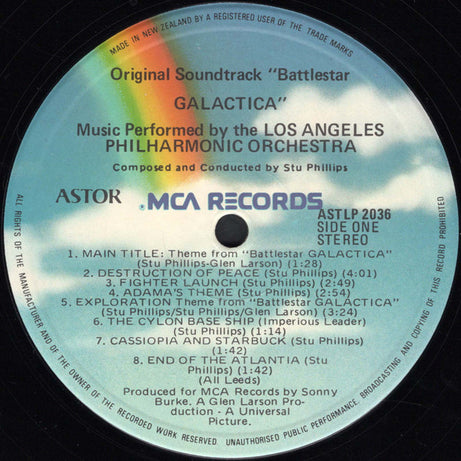 Various : Battlestar Galactica (Original Soundtrack) (LP, Album)