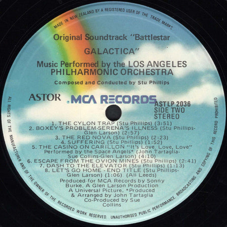 Various : Battlestar Galactica (Original Soundtrack) (LP, Album)