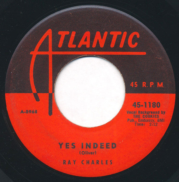 Ray Charles : I Had A Dream / Yes Indeed (7", Single)