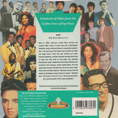 The Sweet : Wig-Wam Bam / Co-Co (7", Single)