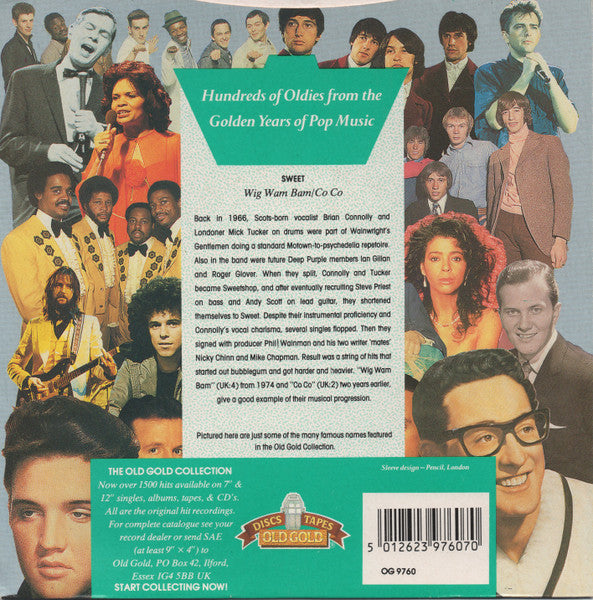 The Sweet : Wig-Wam Bam / Co-Co (7", Single)