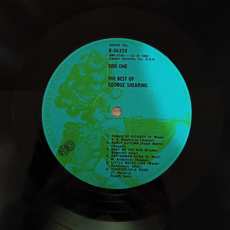 George Shearing : The Best Of George Shearing (LP, Comp, Club)
