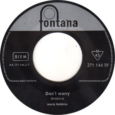 Marty Robbins : Ballad Of The Alamo (7", Single, Mono)