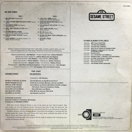 Big Bird (4) : Big Bird Sings! (LP, Album)