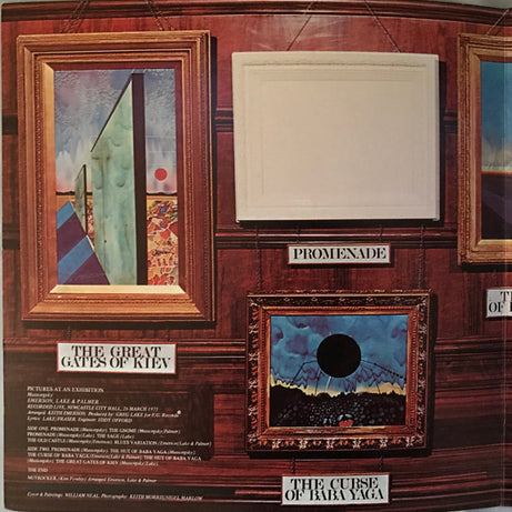 Emerson, Lake & Palmer : Pictures At An Exhibition (LP, Album, Gat)