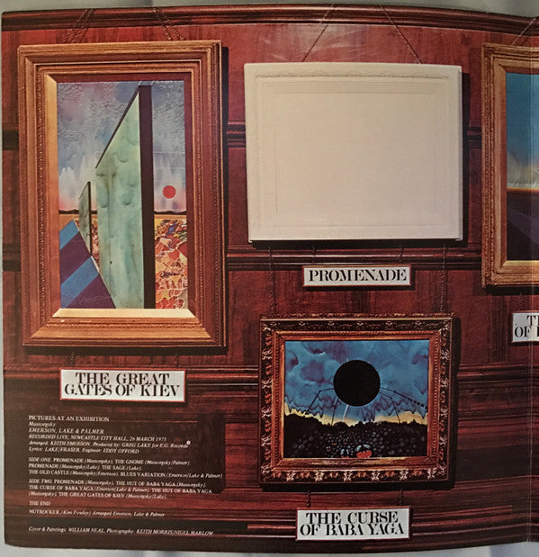 Emerson, Lake & Palmer : Pictures At An Exhibition (LP, Album, Gat)