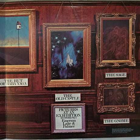 Emerson, Lake & Palmer : Pictures At An Exhibition (LP, Album, Gat)