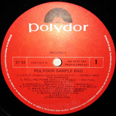 Various : Polydor Sample Bag (2xLP, Comp, Smplr, Gat)