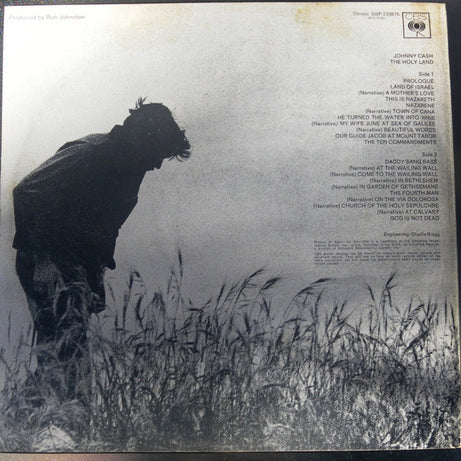 Johnny Cash : The Holy Land (LP, Album)