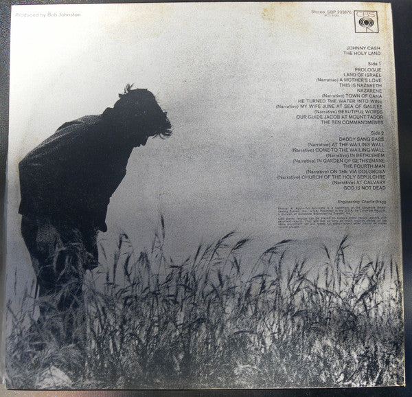 Johnny Cash : The Holy Land (LP, Album)