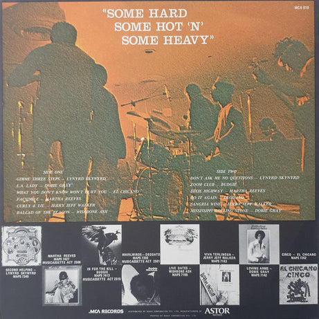 Various : Some Hard, Some Hot 'N' Some Heavy (LP, Comp, Smplr)