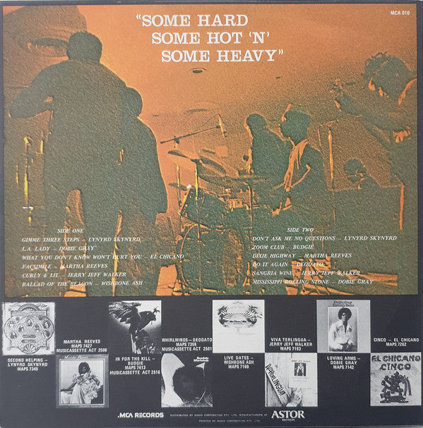 Various : Some Hard, Some Hot 'N' Some Heavy (LP, Comp, Smplr)