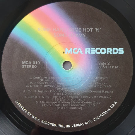 Various : Some Hard, Some Hot 'N' Some Heavy (LP, Comp, Smplr)